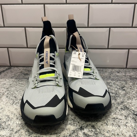 Adidas Terrex Free Hiker 2‎ Mens 10.5 Hiking Shoes Grey Black Pulse Lime IF4923 main image 11